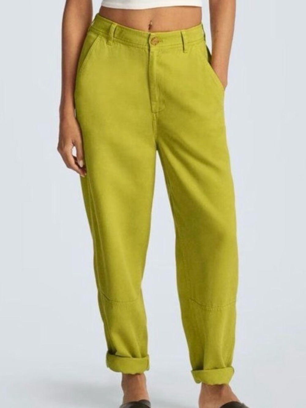 EUC Everlane Tencel Relaxed Chino, Size 00